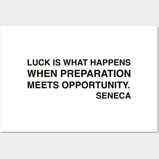 Seneca Quotes Wall Art by Kenkenne
